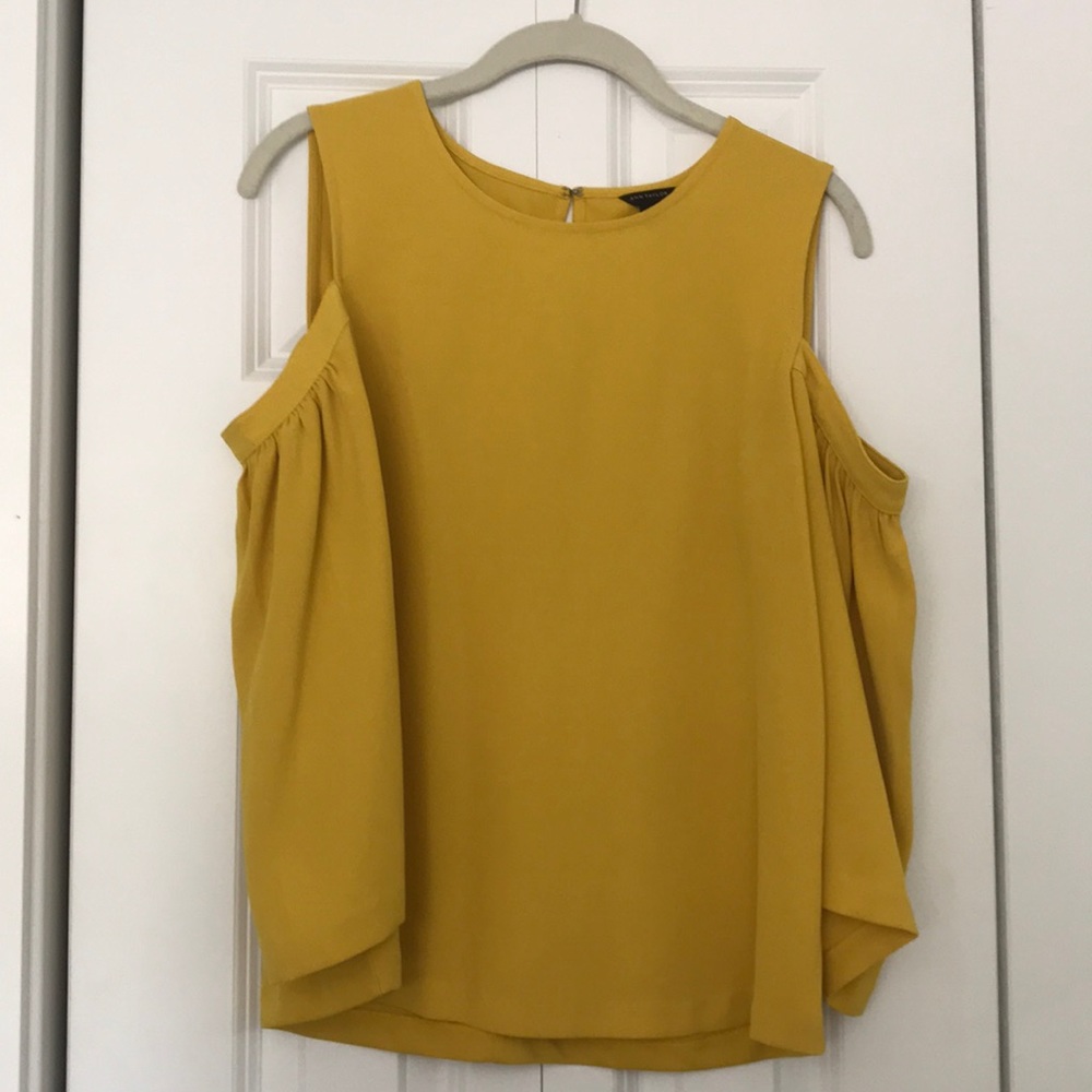 Ann Taylor cold shoulder top